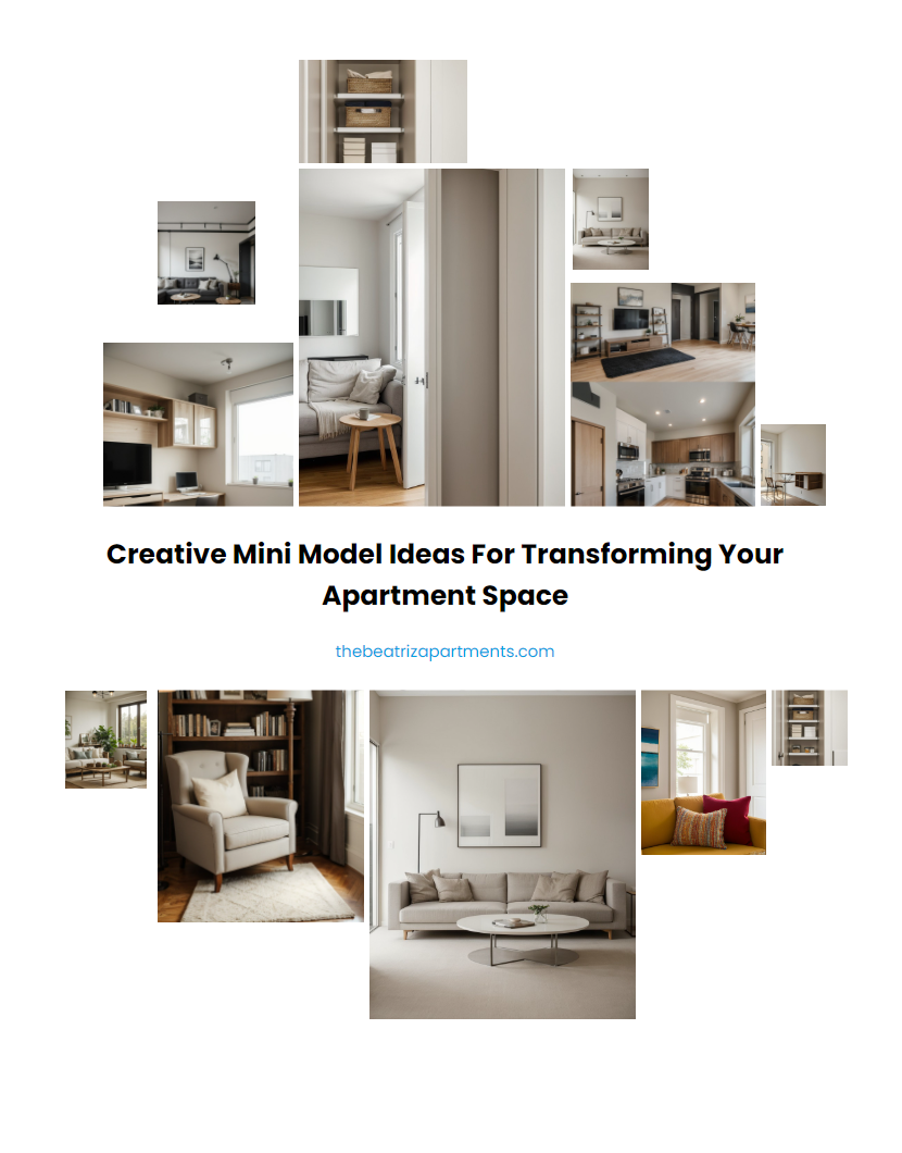 Creative Mini Model Ideas for Transforming Your Apartment Space