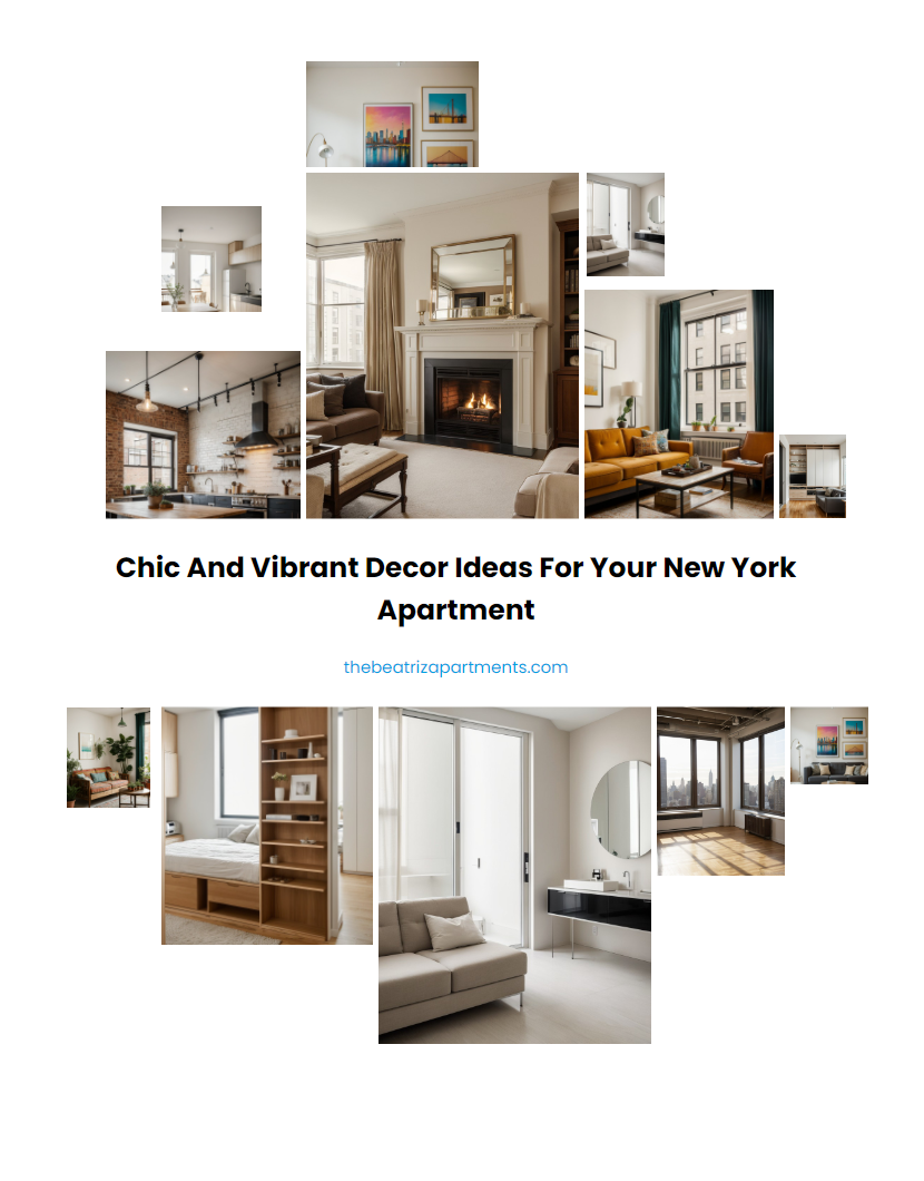 Chic and Vibrant Decor Ideas for your New York Apartment