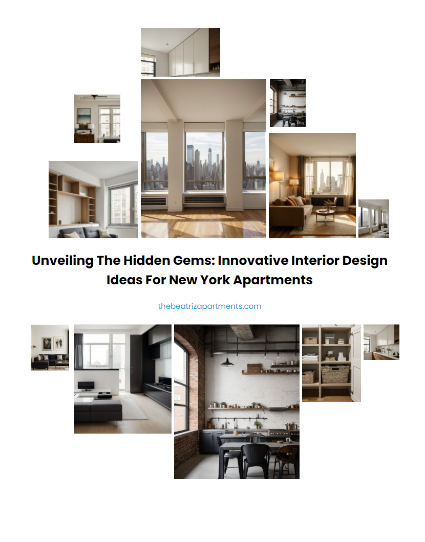 Unveiling the Hidden Gems: Innovative Interior Design Ideas for New York Apartments