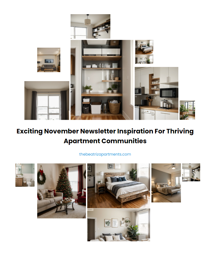 Exciting November Newsletter Inspiration for Thriving Apartment Communities