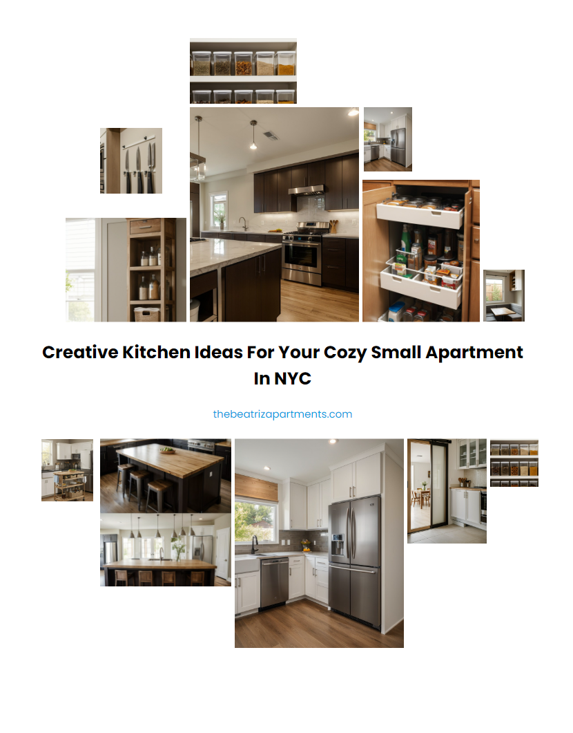 Creative Kitchen Ideas for Your Cozy Small Apartment in NYC