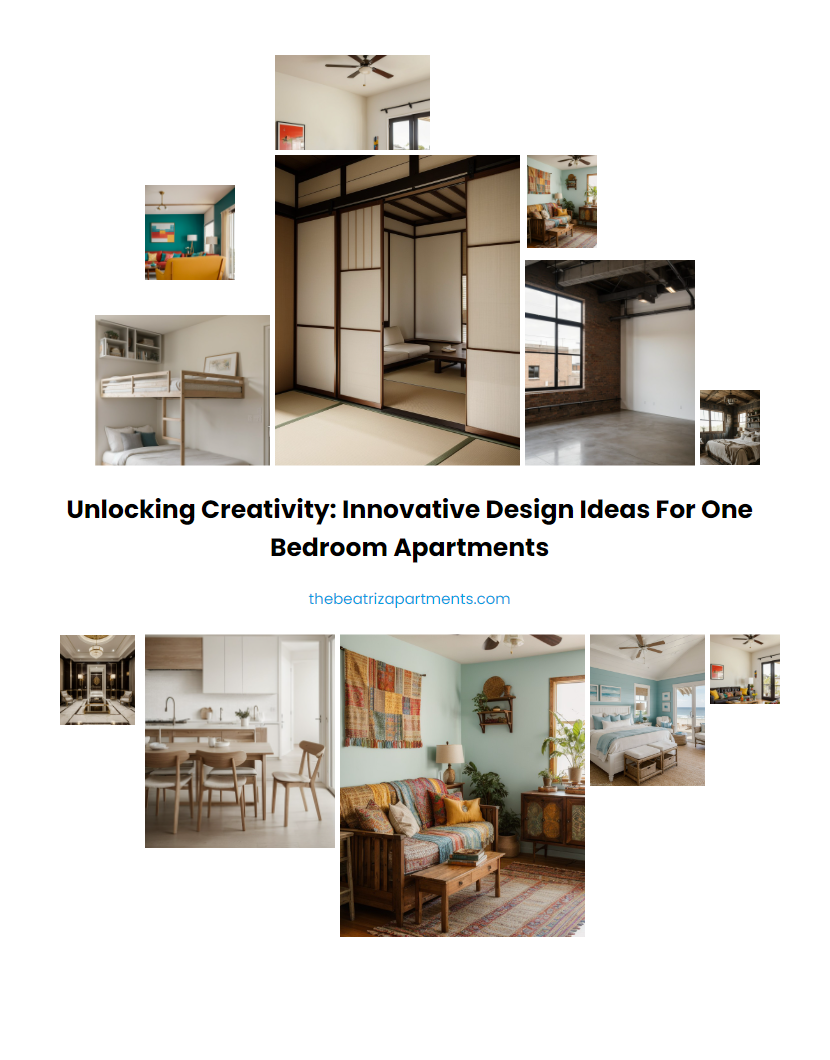 Unlocking Creativity: Innovative Design Ideas for One Bedroom Apartments