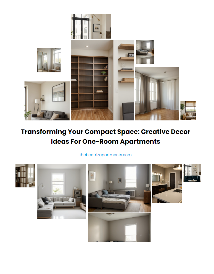 Transforming Your Compact Space: Creative Decor Ideas for One-Room Apartments