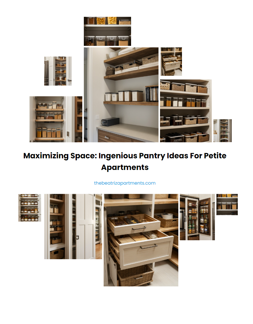 Maximizing Space: Ingenious Pantry Ideas for Petite Apartments