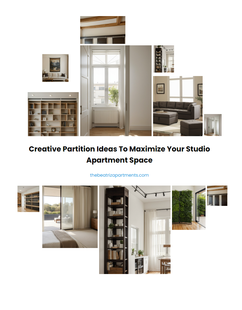 Creative Partition Ideas to Maximize Your Studio Apartment Space