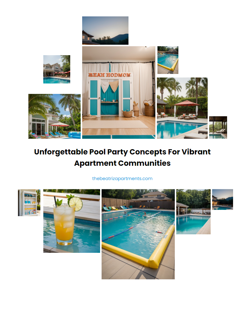 Unforgettable Pool Party Concepts for Vibrant Apartment Communities