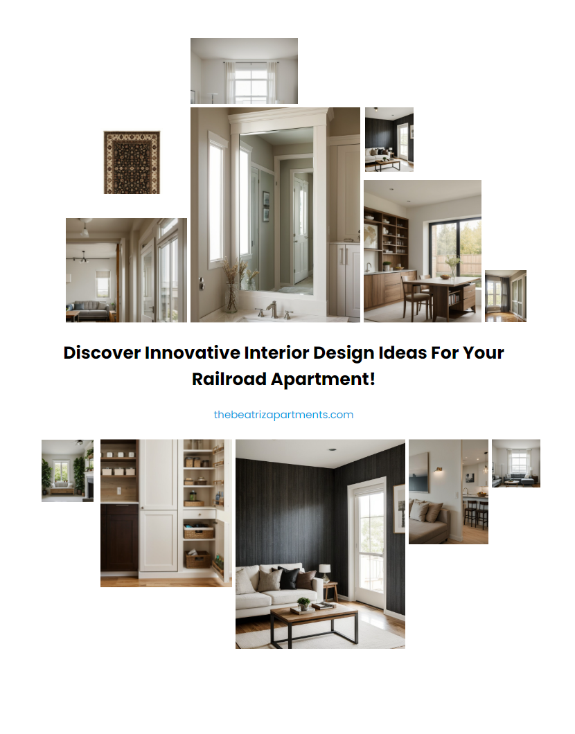 Discover Innovative Interior Design Ideas for Your Railroad Apartment!