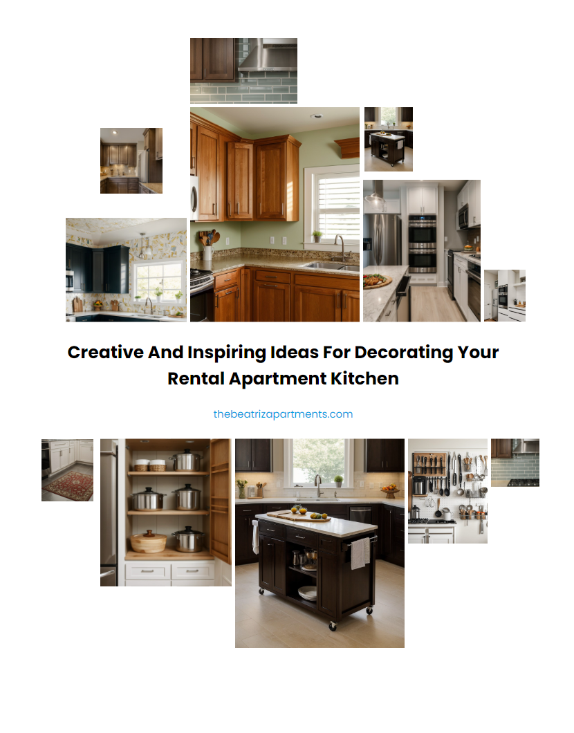 Creative and Inspiring Ideas for Decorating Your Rental Apartment Kitchen