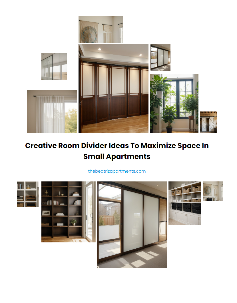 Creative Room Divider Ideas to Maximize Space in Small Apartments