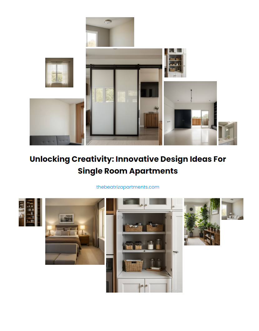 Unlocking Creativity: Innovative Design Ideas for Single Room Apartments