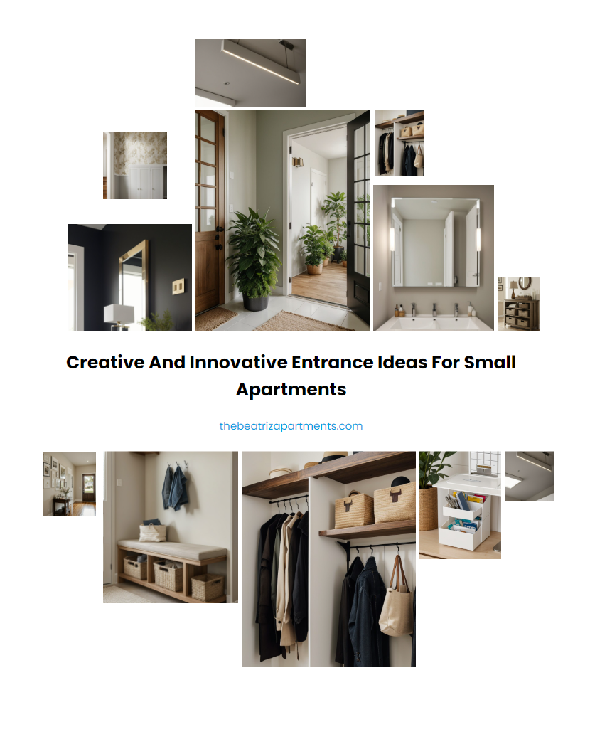 Creative and Innovative Entrance Ideas for Small Apartments