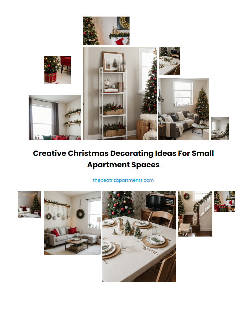 Creative Christmas Decorating Ideas for Small Apartment Spaces