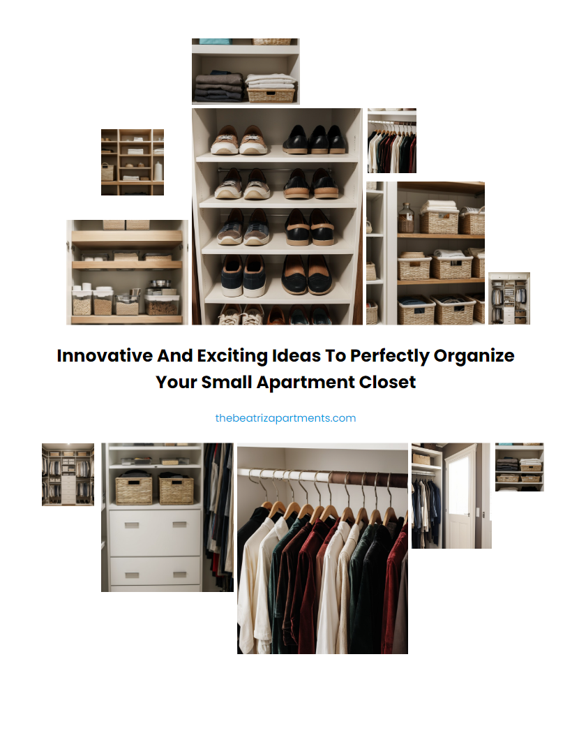 Innovative and Exciting Ideas to Perfectly Organize Your Small Apartment Closet