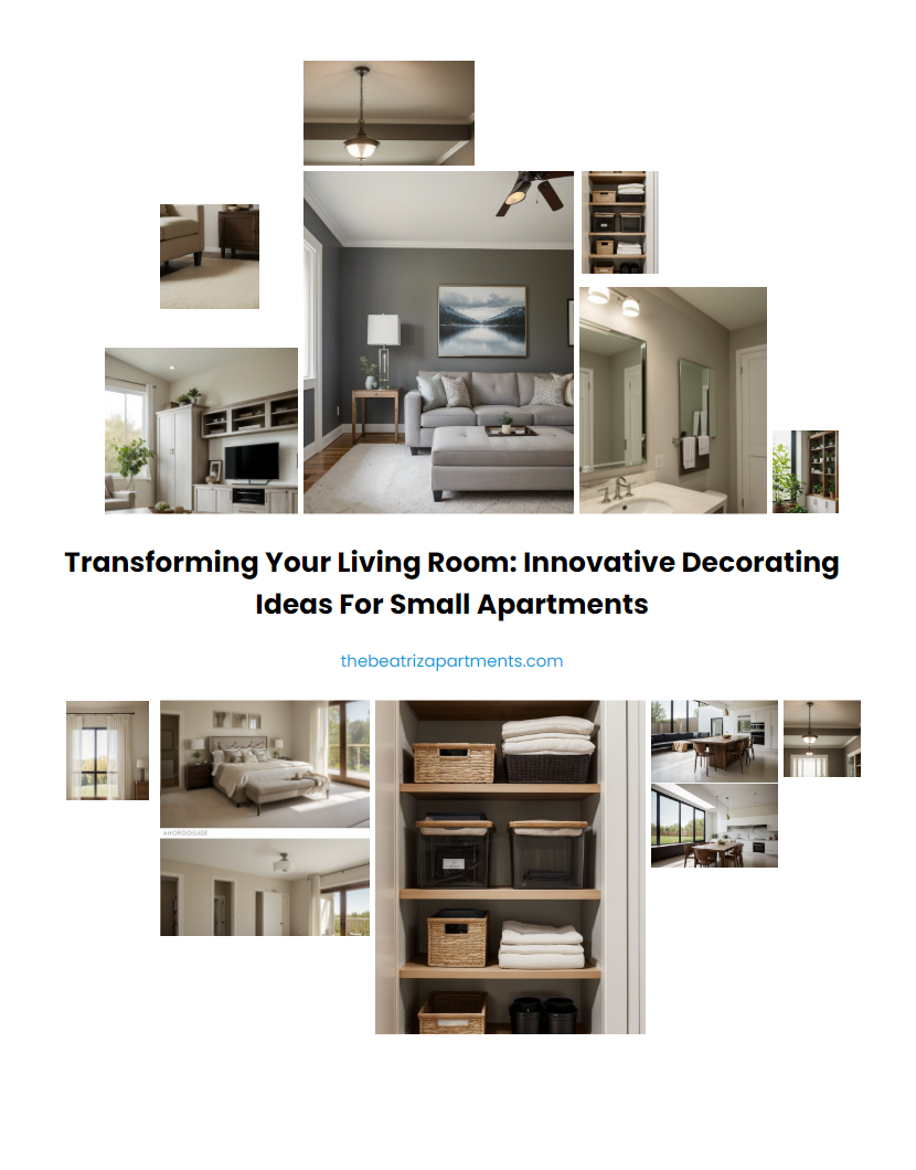 Transforming Your Living Room: Innovative Decorating Ideas for Small Apartments