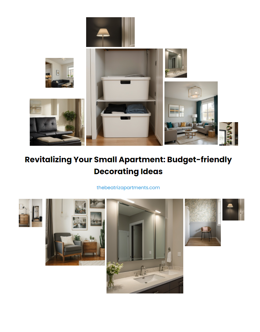 Revitalizing Your Small Apartment: Budget-friendly Decorating Ideas