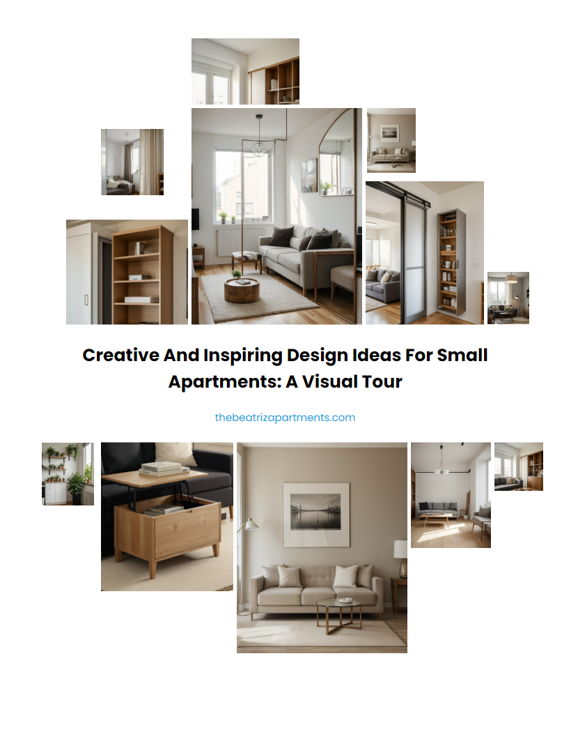 Creative and Inspiring Design Ideas for Small Apartments: A Visual Tour