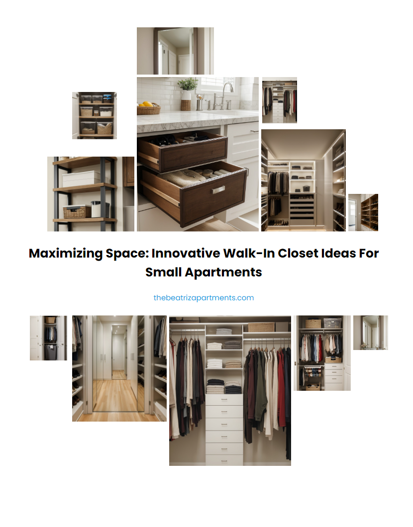 Maximizing Space: Innovative Walk-In Closet Ideas for Small Apartments
