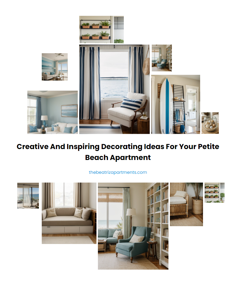 Creative and Inspiring Decorating Ideas for Your Petite Beach Apartment