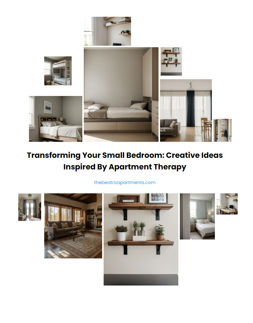 Transforming Your Small Bedroom: Creative Ideas Inspired by Apartment Therapy