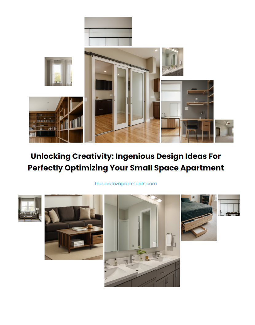 Unlocking Creativity: Ingenious Design Ideas for Perfectly Optimizing Your Small Space Apartment