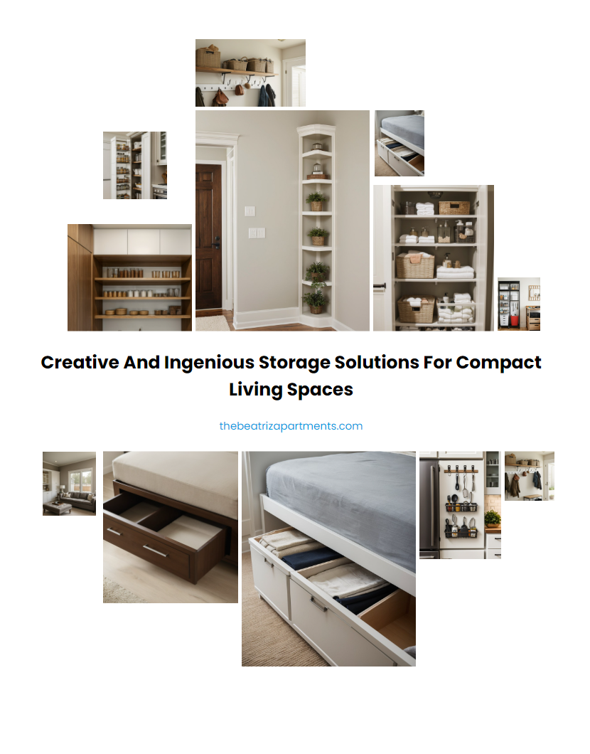 Creative and Ingenious Storage Solutions for Compact Living Spaces