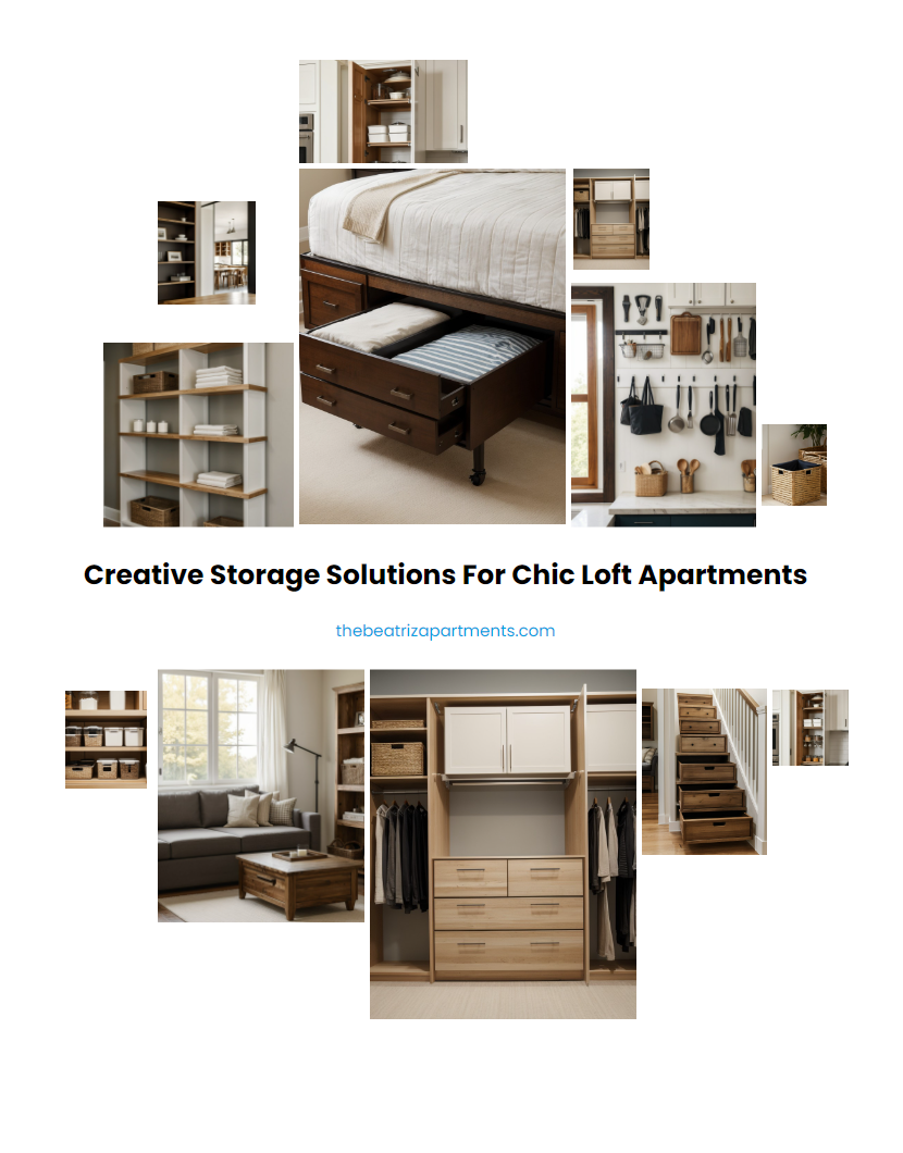 Creative Storage Solutions for Chic Loft Apartments