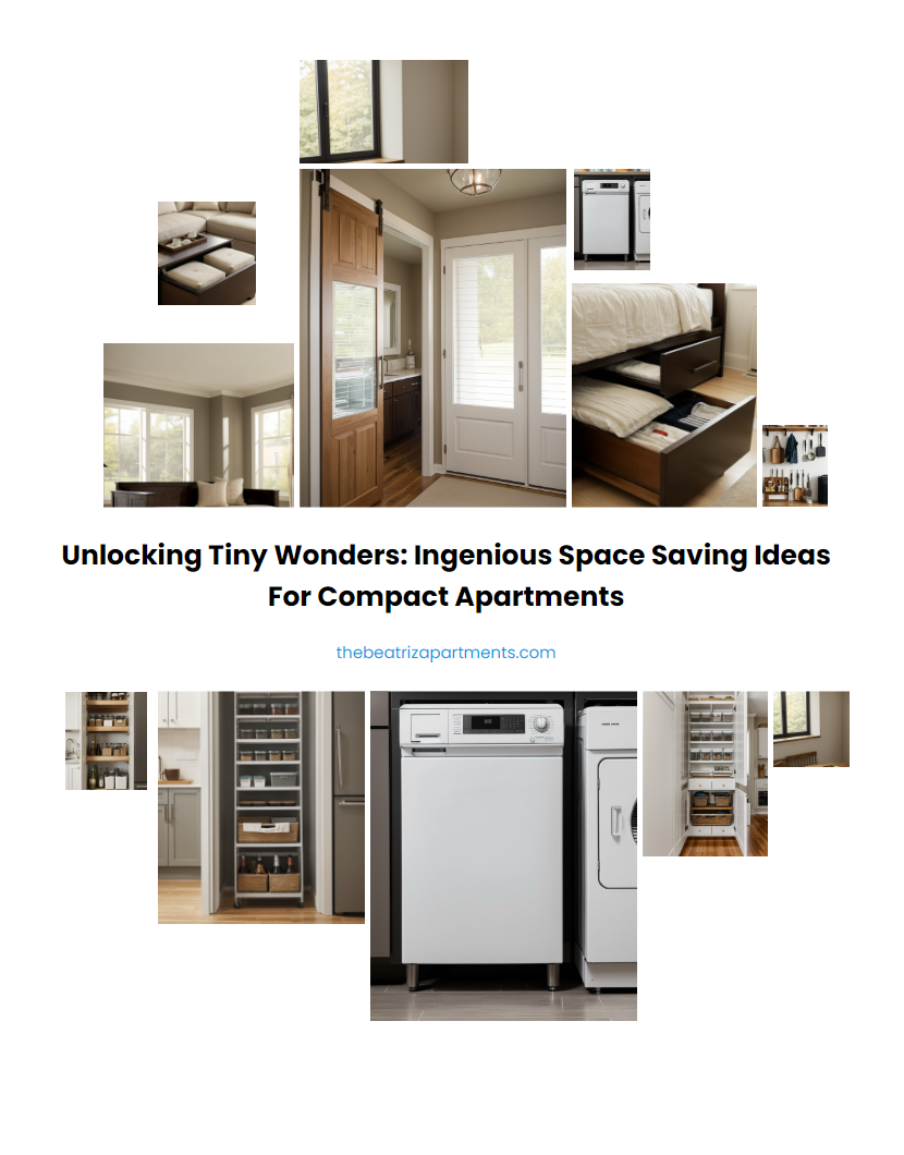 Unlocking Tiny Wonders: Ingenious Space Saving Ideas for Compact Apartments