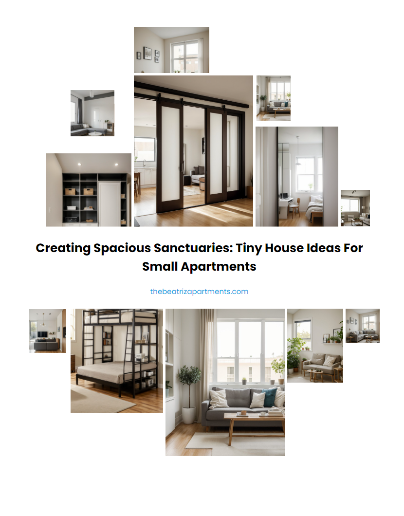 Creating Spacious Sanctuaries: Tiny House Ideas for Small Apartments