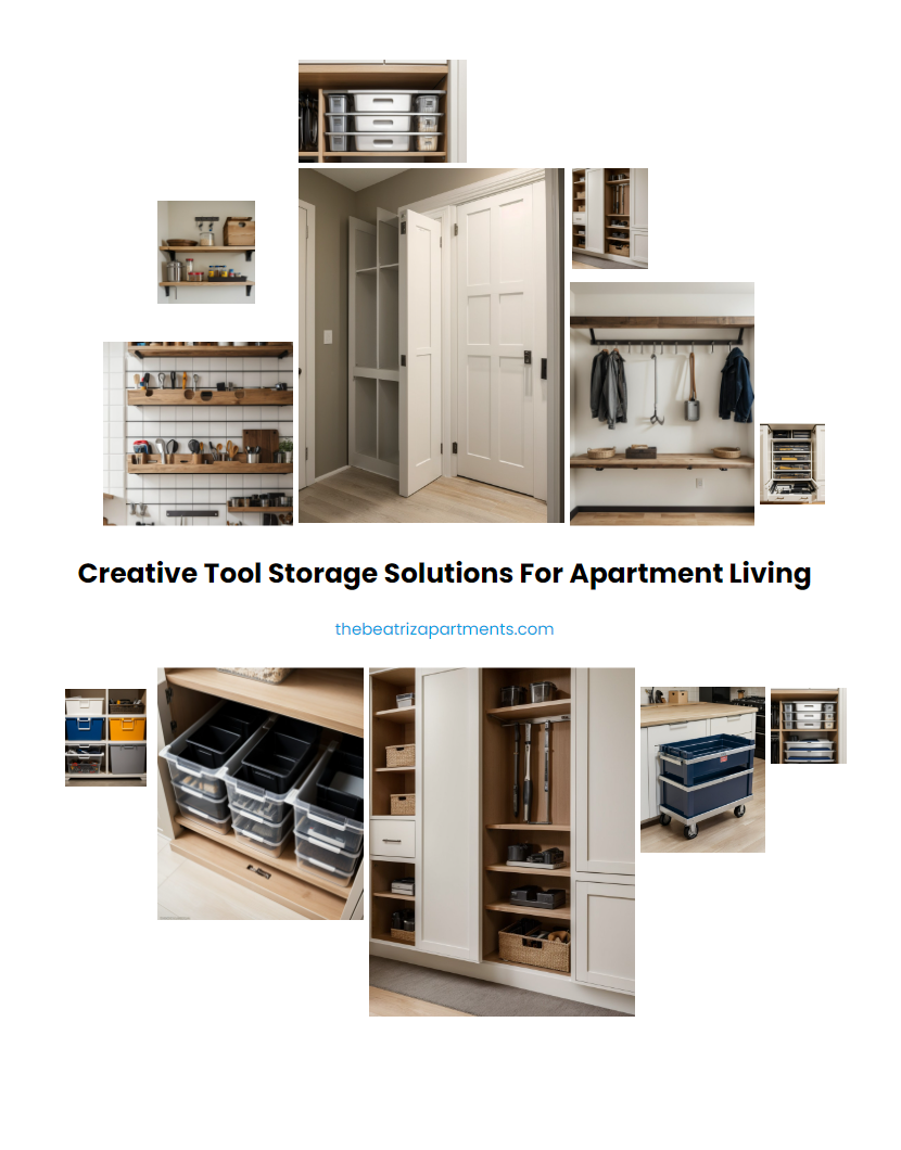 Creative Tool Storage Solutions for Apartment Living
