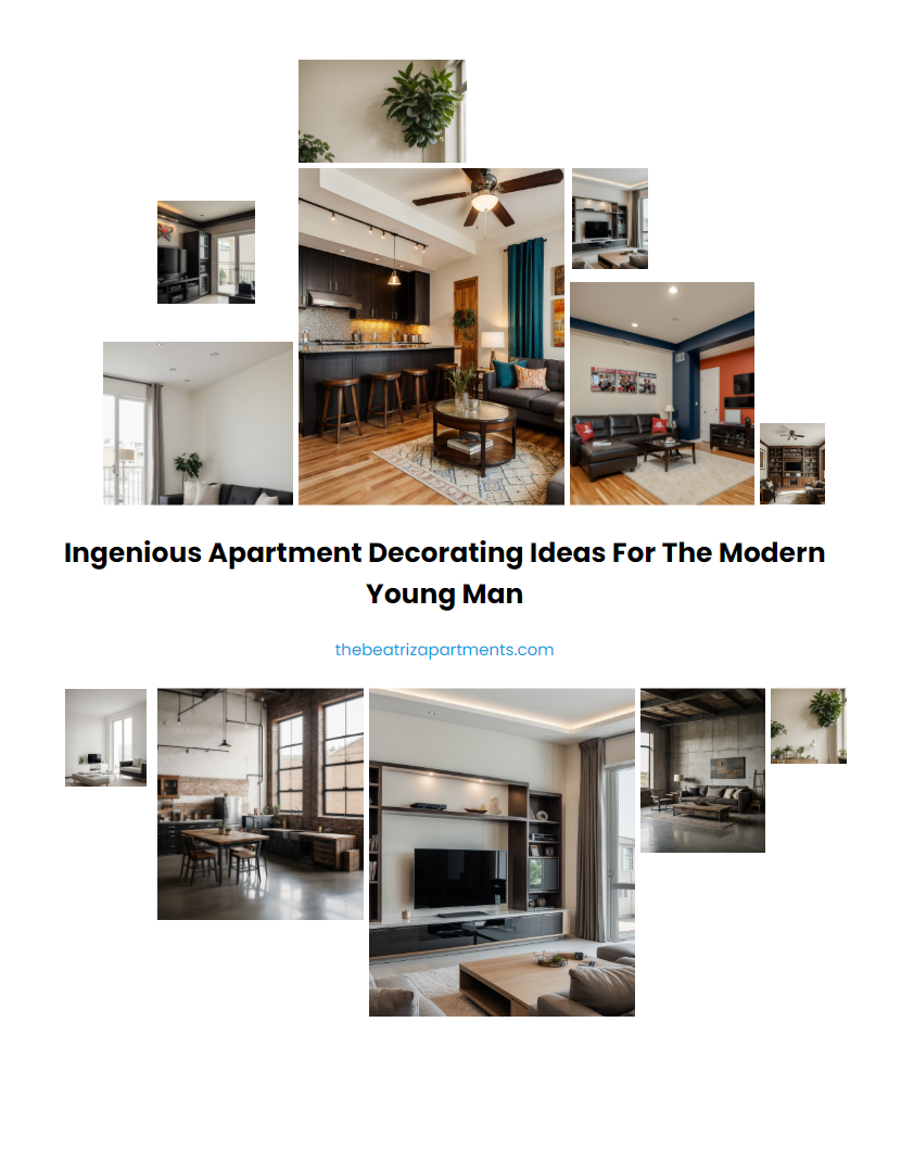 Ingenious Apartment Decorating Ideas for the Modern Young Man